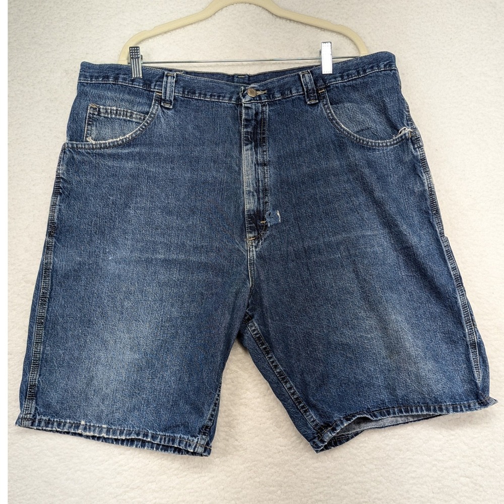 WRG Jeans Co Denim‎ Carpenter Shorts Men's Size 40 Blue Workwear Utility